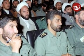 عکس؛ سفر در زمان؛ «سردار سلیمانی و احمد کاظمی در کنار سیدحسن نصرالله»؛ دهه 70