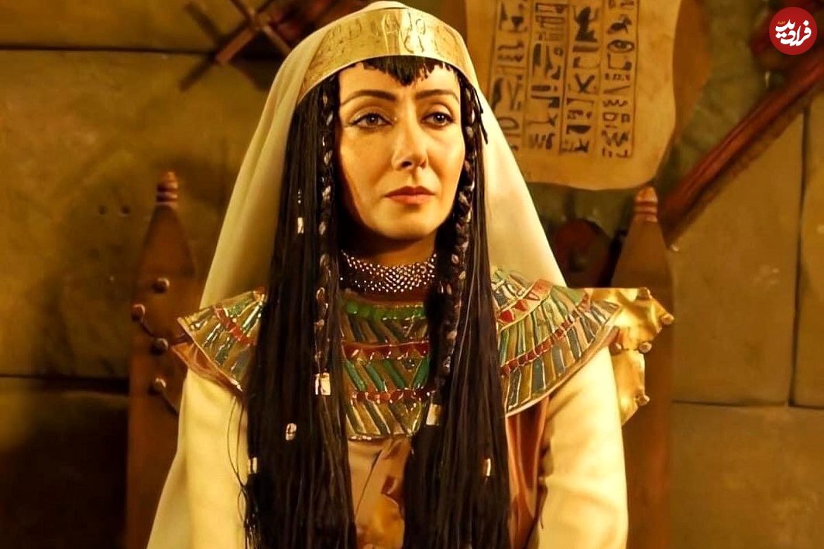 عکس| سفر در زمان؛ «زلیخا» در پشت صحنه سریال پس از باران؛ سال 79