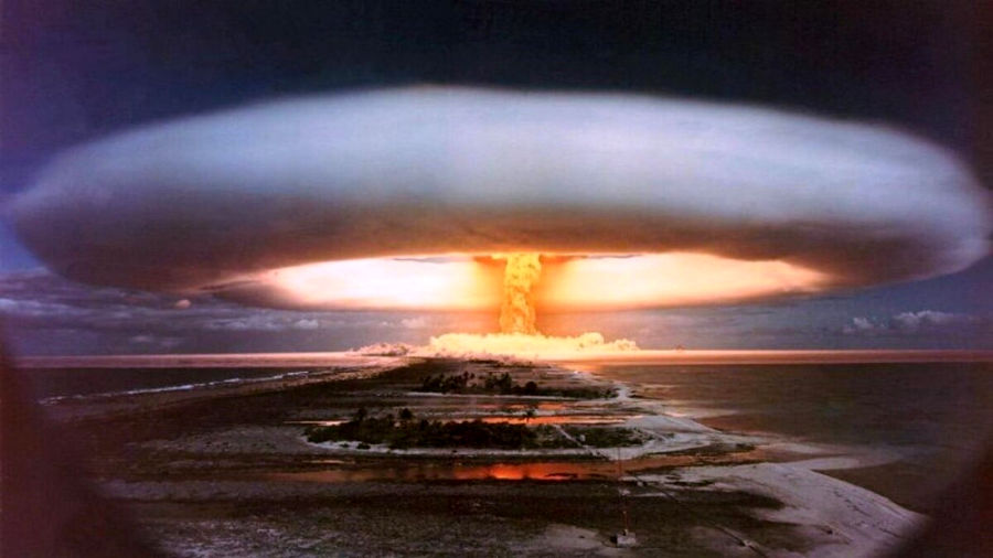 تصویری هولناک از انفجار اتمی در چین