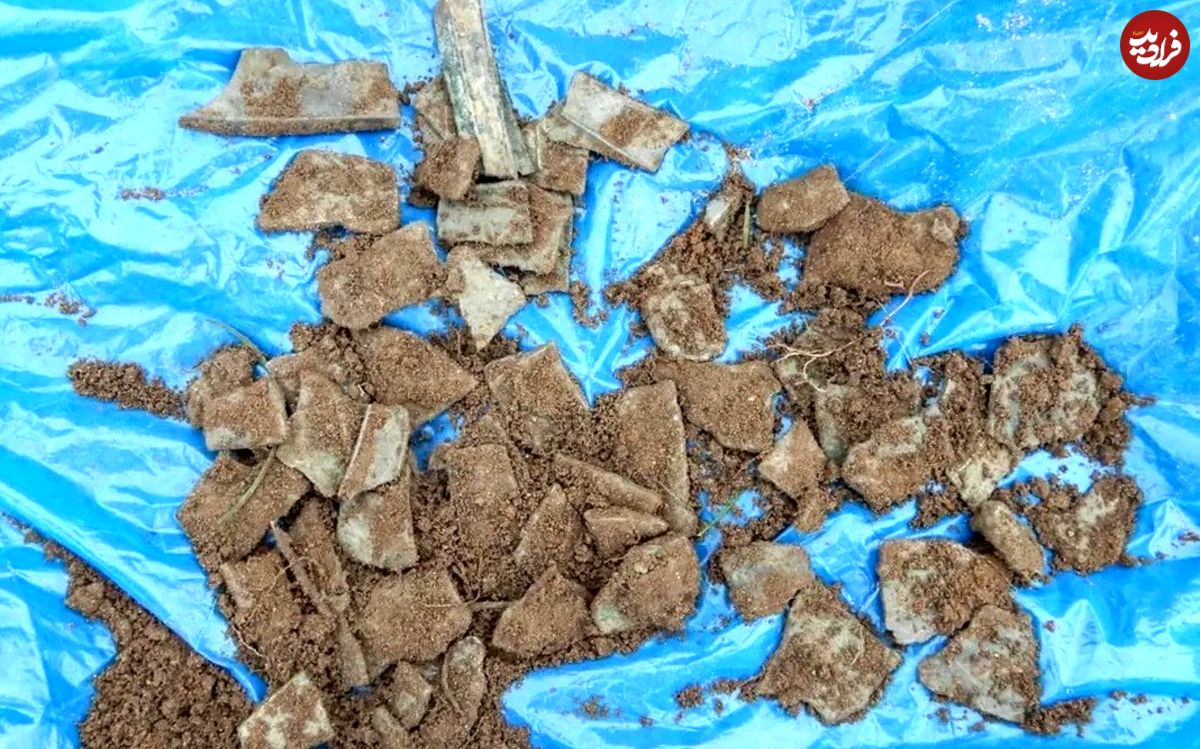 گنج 3 هزارسالۀ «زبالههای بازیافتی» در یک مزرعه کشف شد