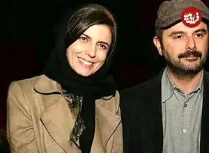 عکس| سفر زمان؛ «لیلا حاتمی» 35 ساله با لباس عروس در کنار «بهرام رادان»؛ دهۀ 80