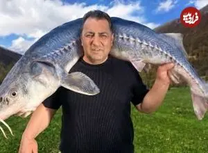 ببینید| غذای روستایی در آذربایجان؛ پخت غذاهای سنتی با ماهی خاویاری