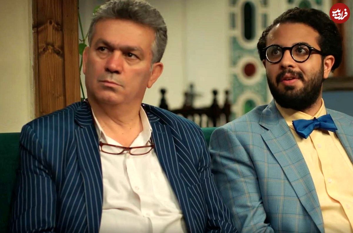 عکس؛ سفر در زمان؛ «پدر ارشاد» خارج از سریال پایتخت 7 در کنار شهاب حسینی؛ سال 1403