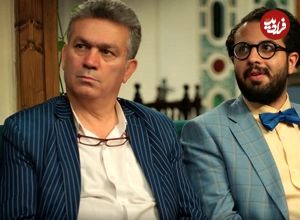عکس؛ سفر در زمان؛ «پدر ارشاد» خارج از سریال پایتخت 7 در کنار شهاب حسینی؛ سال 1403