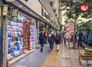 عکس| سفر به ایران قدیم؛ یک مغازۀ «تنباکوفروشی» در تهران در دوران قاجار