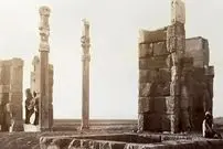 سفر به ایران قدیم؛ عکس نایاب از دروازه ملل تخت جمشید؛ نگاه به شکوه ۱۰۰ سال پیش