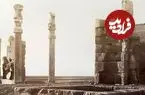 سفر به ایران قدیم؛ عکس نایاب از دروازه ملل تخت جمشید؛ نگاه به شکوه ۱۰۰ سال پیش