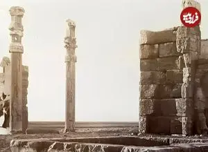 سفر به ایران قدیم؛ عکس نایاب از دروازه ملل تخت جمشید؛ نگاه به شکوه ۱۰۰ سال پیش