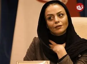 عکس| سفر زمان؛ چهرۀ عجیب و ترسناک «شبنم فرشادجو» روی صحنه تئاتر؛ سال 98