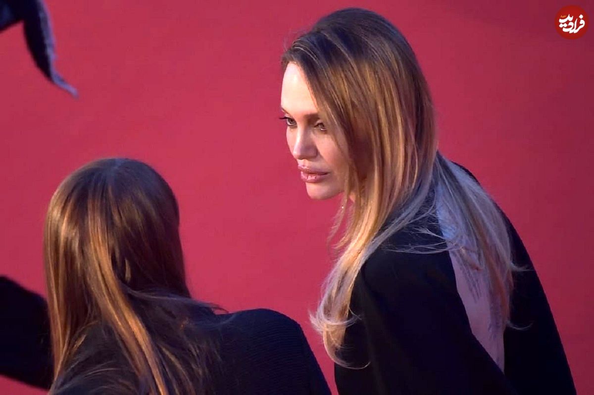 عکس| آنجلینا جولی در خرسون اوکراین دیده شد