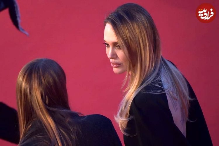 عکس| آنجلینا جولی در خرسون اوکراین دیده شد