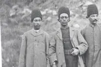 عکس| سفر زمان؛ تصویری از درباریان ناصرالدین شاه در باغ‌های مبارک‌آباد تهران