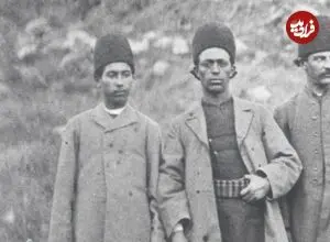 عکس| سفر زمان؛ تصویری از درباریان ناصرالدین شاه در باغ‌های مبارک‌آباد تهران