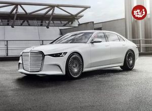 عکس؛ نسل آینده مرسدس S کلاس با چهرهای از آینده؛ رندری متفاوت و جسورانه