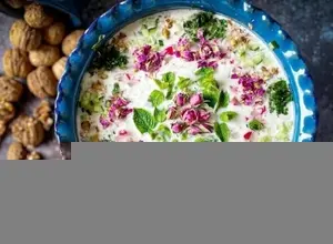 طرز تهیه آب‌دوغ خیار مجلسی؛ غذای نجات‌بخش روزهای گرم