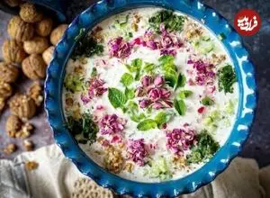 طرز تهیه آب‌دوغ خیار مجلسی؛ غذای نجات‌بخش روزهای گرم