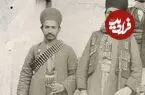 عکس| سفر زمان؛ مردان بختیاری با اسلحه و قطار فشنگ؛ یک قرن قبل