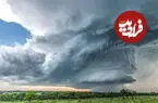 ببینید| چرخش توده‌ای هولناک در آسمان اوکلاهما