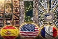 تصاویر| هندسه پنهان معماری؛ وقتی شهرها از نمای هوایی با ما حرف می زنند 