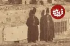 عکس| سفر زمان؛ تصویر بسیار قدیمی از حرم امام رضا (ع) از روی پشت‌بام یک حمام عمومی