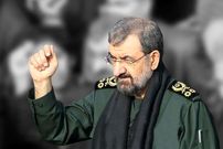 عکس؛ سفر در زمان؛ «آیت‌الله حائری شیرازی و محسن رضایی در مراسم اعزام رزمنده ها به جبهه‌؛ دهه 60