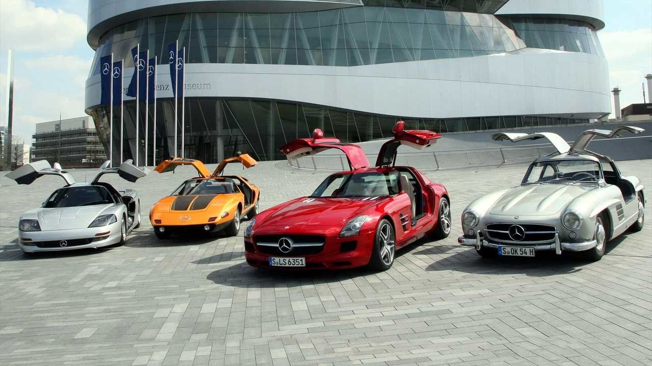 (تصاویر) زیباترین خودروها با درهای گالوینگ؛ از مرسدس SLS AMG تا تسلا مدل X