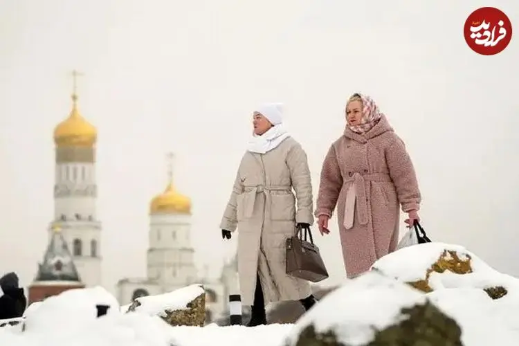 ببینید| طوفان برف بی‌سابقه مسکو را درنوردید