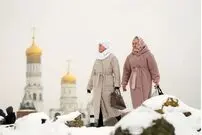 ببینید| طوفان برف بی‌سابقه مسکو را درنوردید
