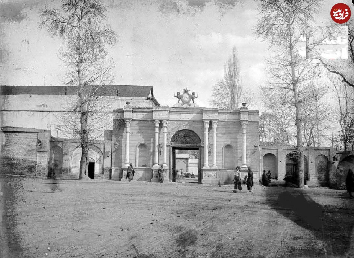 عکس؛ سفر در زمان؛ آتش در ساختمان مجلس شورای ملی 