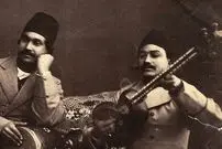 عکس| سفر به عصر قاجار؛ دستۀ مطرب‌ها پای بساط کباب
