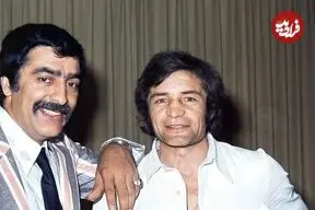 عکس| سفر زمان؛ «رضا بیک ایمانوردی» در 53 سالگی در کنار پسرش «بختیار» در سواحل کالیفرنیا؛ دهۀ 60