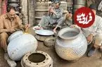 ببینید| چگونه دیگ‌های بزرگ آلومینیومی در پاکستان ساخته می‌شوند؟