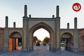 عکس| سفر زمان؛ تصویری از «دروازه تهران» شهر قزوین در دوران قاجار