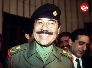 عکس| سفر در زمان؛ «صدام» به همراه همسر اول و پسرش در یک دورهمی؛ دهه 60