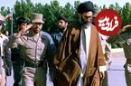 عکس؛ سفر به تاریخ؛ «شهید صیاد شیرازی» در کنار «رهبر انقلاب» در دیدار با «حافظ اسد»؛  سال 1363