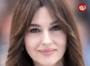 عکس| سفر در زمان؛ «مونیکا بلوچی» در فتوکال تبلیغاتی یک فیلم در جشنواره کن؛ سال 1385