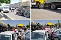 جزئیات تصادف زنجیره‌ای در محور دماوند - فیروزکوه