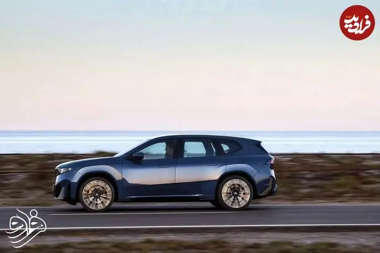 عکس| بی‌ام‌و iX۳، خودرو سال ۲۰۲۶ از نگاه مجله تاپ گیر