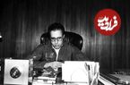 عکس؛ سفر به تاریخ؛ تیپ متفاوت «شهید فکوری» در یک مهمانی در آمریکا
