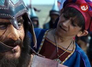 عکس؛ سفر در زمان؛ «غلام بچه شرحبیل» سریال مختار در کنار رضا عطاران؛ سال 1401