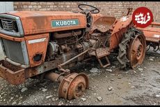 ببینید| فرآیند بازسازی تماشایی یک تراکتور قدیمی و زنگ زده در چین