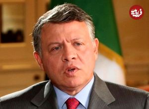 عکس| سفر در زمان؛ «ملک عبدالله، پادشاه اردن» در حال استقبال از نخست وزیر سوریه؛ سال 1378