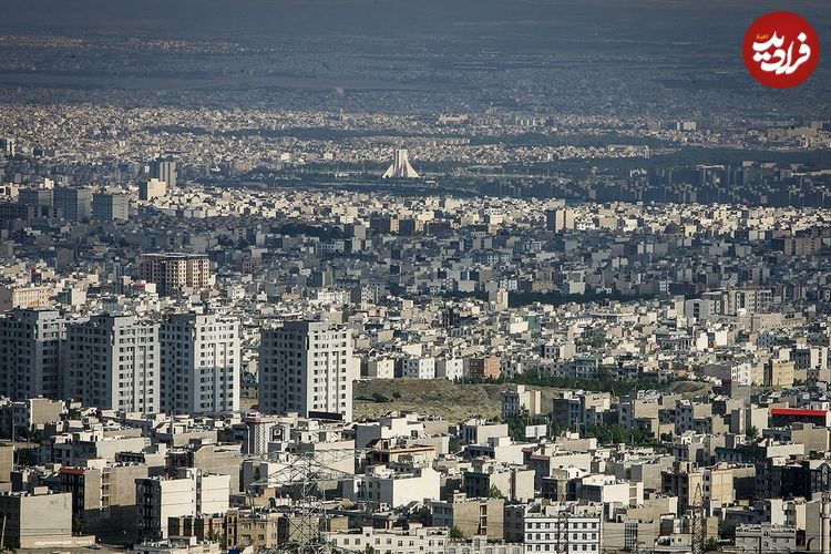 (عکس) تهران قدیم؛ «دورنمای شهر تهران و معماری قاجاری آن»؛ سال 1290