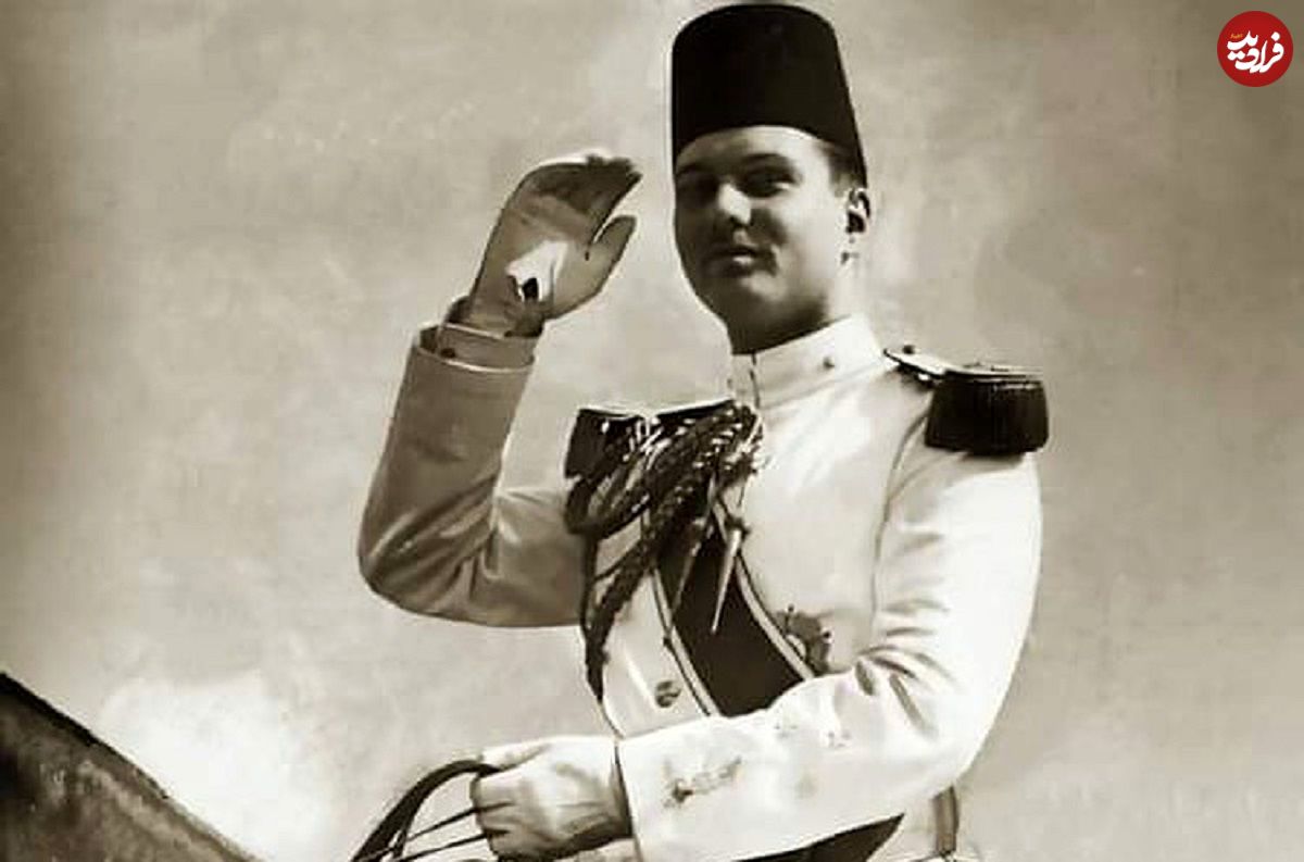 عکس؛ سفر در زمان؛ «ملک فاروق» پادشاه مصر و برادر فوزیه در ایام نوجوانی