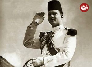 عکس؛ سفر در زمان؛ «ملک فاروق» پادشاه مصر و برادر فوزیه در ایام نوجوانی