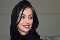 عکس| سفر زمان؛ «نفیسه روشن» با لباس عروس در پشت‌صحنۀ «لازانیا»؛ سال 96