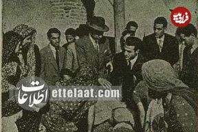 سفر به تهران قدیم| عکس و گزارش بامیه خوردن اسدالله علم در جوادیه!