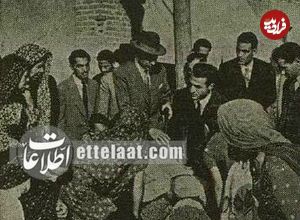 سفر به تهران قدیم| عکس و گزارش بامیه خوردن اسدالله علم در جوادیه!