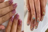 (تصاویر) ۱۸ ایده بسیار جذاب طراحی ناخن برای روز تولد