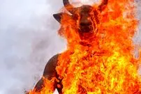 ماجرای آتش‌زدن مجسمه بعل چیست؟